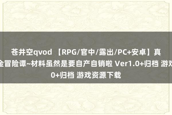 苍井空qvod 【RPG/官中/露出/PC+安卓】真金不怕火金冒险谭~材料虽然是要自产自销啦 Ver1.0+归档 游戏资源下载